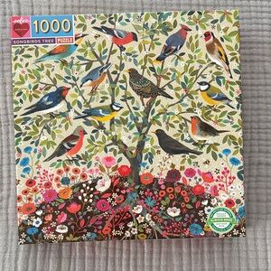 Eeboo Songbirds Tree 1000 Piece Puzzle